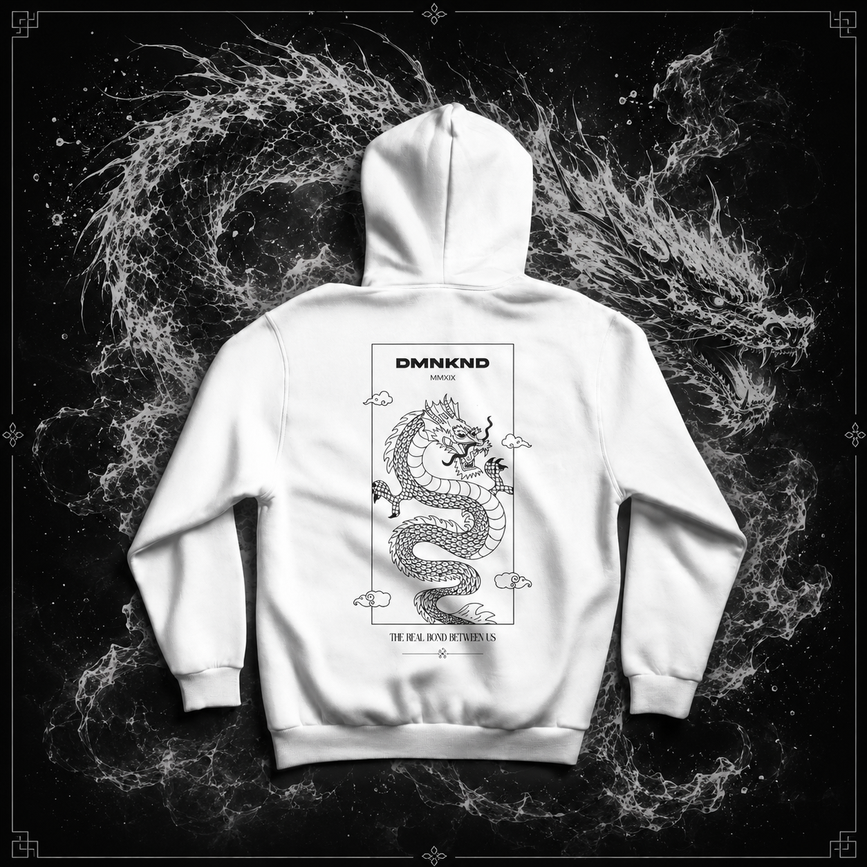 DRAGON BOND HOODIE - IVORY