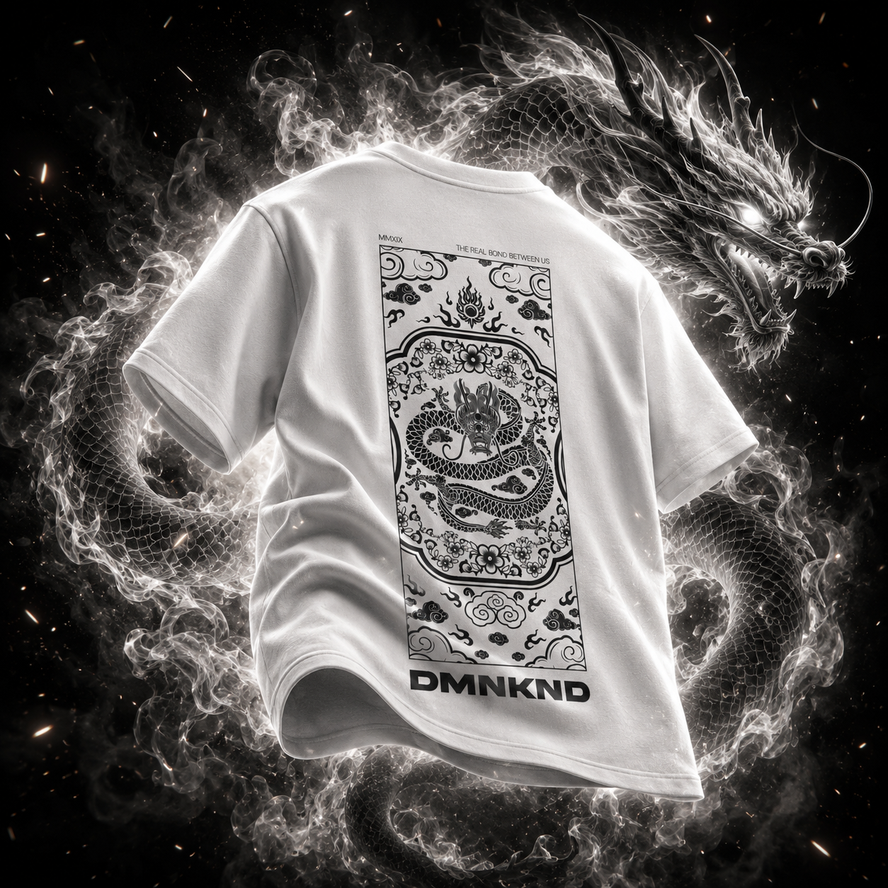 Dragon Bond Tee - Ivory